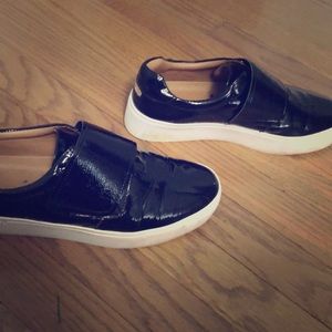 Calvin Klein Patent Leather Velcro Sneaker